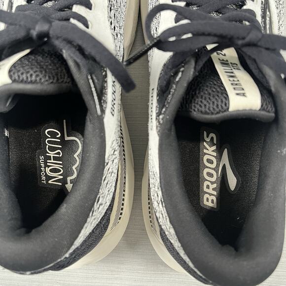 Brooks Adrenaline GTS 24 Women’s Size 9 Black White Running Shoes 1204261B132 - Picture 5 of 7